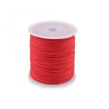 Snur poliester Crisalida, diametru 0,5 mm, rola 90 m, Rosu