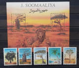 SOMALIA-ARBORI-FAUNA-LEI -5 Val.+1 Colita**SOM 121, Africa