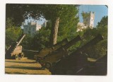 FA123 -Carte Postala- ITALIA - Trieste. Castello di Miramare - Piazzale dei Cannoni, circulata 1989