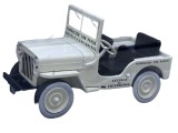Macheta Jeep CJ2A Willys Fundaci&oacute;n Eva Per&oacute;n 1948 1:43 Alb