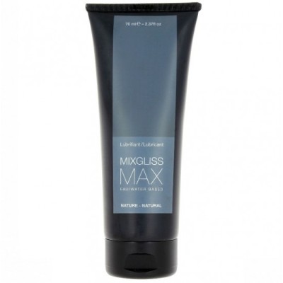 MIXGLISS - MAX NATURAL WATER-BASED ANAL LUBRICANT 70 ML foto