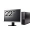 Pachet Calculator Second Hand DELL OptiPlex 3070 SFF, Intel Core i3-9100 3.60 - 4.20GHz, 8GB DDR4, 256GB SSD + Monitor 22&amp;quot; NewTechnology Media