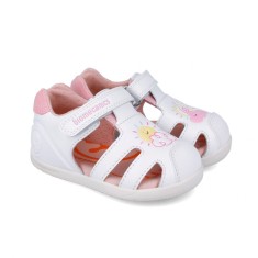 Sandale primii pasi pentru copii biomecanics 252166, roz (marime: 23 (14,2-14,7 cm)) foto