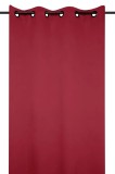 Draperie Notte 135X250 Cm, Culoare Roșu, 100% Poliester