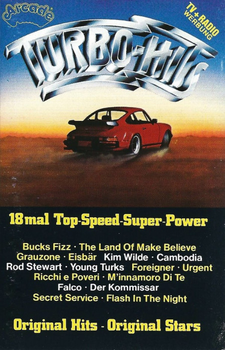 Caseta Turbo Hits, originala, superselectie anii 90