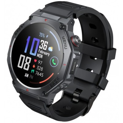 Smartwatch HOCO Y37 Call, Negru foto