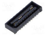 Conector PCB-PCB mamă 40 pini 0,5mm QSH aurit SMT 2A SAMTEC
