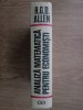 R. G . D. Allen - Analiza matematica pentru economisti