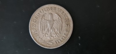 Germania - 5 dm 1935 ag foto