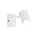 Spot LED Klausen Manner AP1 Alb 8x8x12cm, Corp Iluminat Modern Orientabil Metalic pentru Perete, Soclu GU10, Design Minimalist Interior Elegant