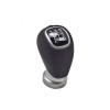 Nuca Schimbator 5 Viteze Hyundai i10 i20 (2007-2014) Negru+Argintiu, Plastic+Metal, Prindere Universala, ALM
