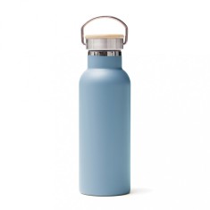 Termos, Vinga by AleXer, 42FEB232536, 500 ml, 22.3x?7.3 cm, Otel, Albastru, saculet voiaj inclus foto