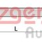 Conducta / cablu frana AUDI A7 Sportback (4GA, 4GF) (2010 - 2016) METZGER 4110886