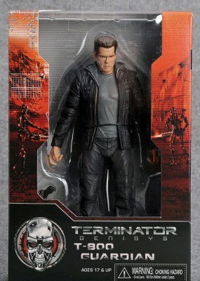 Figurina Terminator Arnold Schwarzenegger T-800 18 cm Genisys foto