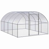 Cumpara ieftin Cotet de gaini pentru exterior, 3x4x2 m, otel zincat