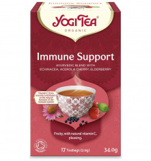 Ceai bio Sprijin Imunitar, 17 pliculete 34.0g Yogi Tea foto