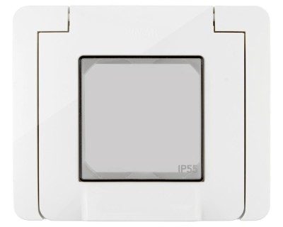 Rama Ornament cu gheare 2M Vimar Neve IP55 alb 09911.01 foto