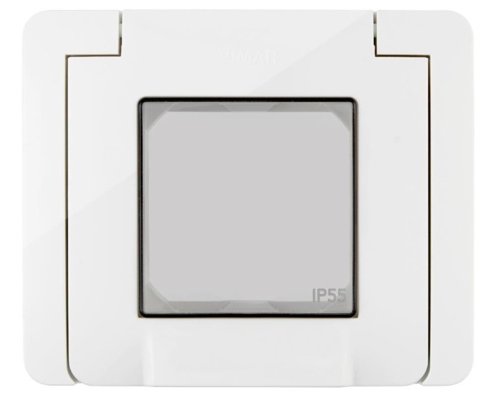 Rama Ornament cu gheare 2M Vimar Neve IP55 alb 09911.01