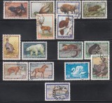 URSS 1957,1959,1960 - Fauna din URSS, 6 Serii, Stampilate