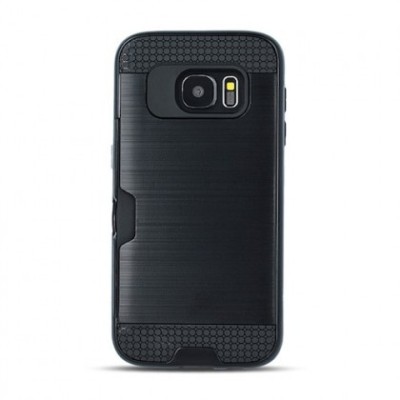 Husa Capac DEFENDER CARD Apple iPhone XR Negru foto