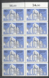 Germany Berlin 1987 Architectural exposition, block of 10, Mi.785, MNH S.238, Nestampilat