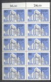 Germany Berlin 1987 Architectural exposition, block of 10, Mi.785, MNH S.238