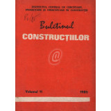 Buletinul constructiilor, vol. 11 (1985)