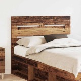 vidaXL Tăblie cap cu headboard Lemn vechi 120 cm Lemn compozit 887559