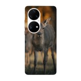 Husa compatibila cu Huawei Nova Y70 model Sweet baby deer, Silicon, TPU, Viceversa, Transparent, Carcasa