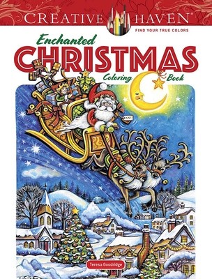Creative Haven Enchanted Christmas Coloring Book foto