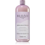 Inebrya BLONDesse Blonde Miracle Shampoo șampon detoxifiant pentru curățare pentru par blond 1000 ml