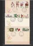 RO - FDC - GRADINA BOTANICA DIN CLUJ ( LP 615 ) 1965 ( 3 DIN 3 )