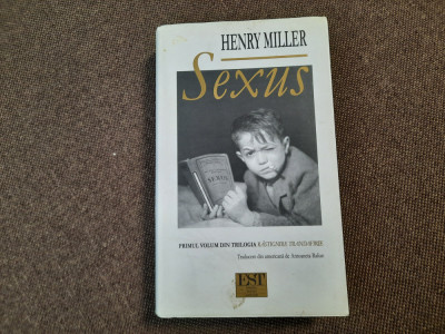 Sexus -HENRY MILLER EDITURA EDITURA EST foto