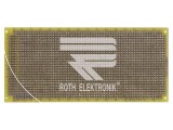 Placă universală față 100x220mm ROTH ELEKTRONIK RE332-LF
