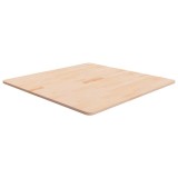Cumpara ieftin Blat de masa patrat, 80x80x1,5 cm, lemn masiv stejar netratat