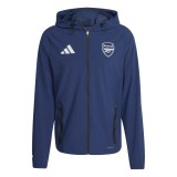 FC Arsenal geacă de bărbați cu glugă Vis Tech Travel indigo - XL