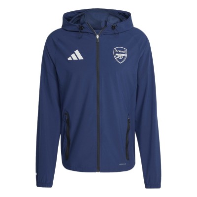 FC Arsenal geacă de bărbați cu glugă Vis Tech Travel indigo - L foto