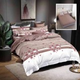 LENJERIE FINET 6 PIESE CU HUSĂ &ndash; 160&times;200 ȘI 180&times;200 (HF6P28) - 160x200