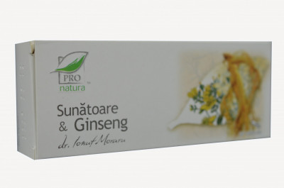 SUNATOARE&amp;amp;GINSENG 30CPS foto