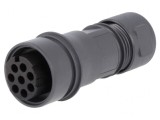 Conector Circular Mufă Mamă 8 PIN Fără Contacte Pe Cablu