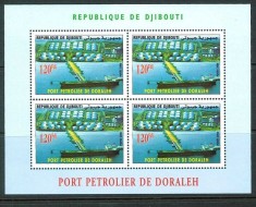 DJIBOUTI 2006 PORTURI VAPOARE DORALEH PORT COTA MICHEL 100 EURO foto