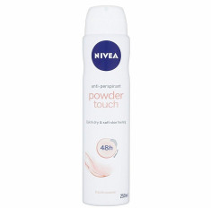Deodorant Antiperspirant Spray, Nivea, Powder Touch, Quick dry &amp;amp;#038; soft skin feeling, 48h, 250 ml foto