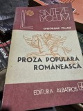 PROZA POPULARA ROMANEASCA , GHEORGHE VRABIE
