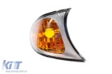 Indicator drept galben cu rama cromata potrivit pentru BMW Seria 3 E46 sedan/combinate 2001-2005 Performance AutoTuning