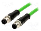 Cablu senzori automatizări MOLEX PIN 4 M12-M12 2m
