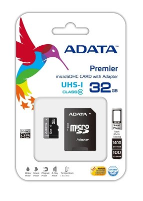 Card de Memorie MicroSDHC Adata 32Gb, Adaptor SD, Class 10 foto