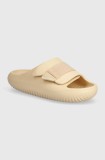 Crocs papuci Mellow Luxe Recovery Slide culoarea bej, 209413