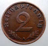 2.610 GERMANIA 2 REICHSPFENNIG 1937 A