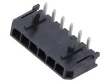 Soclu cablu-placă Micro-Fit 3.0 3mm 6 pini 5A
