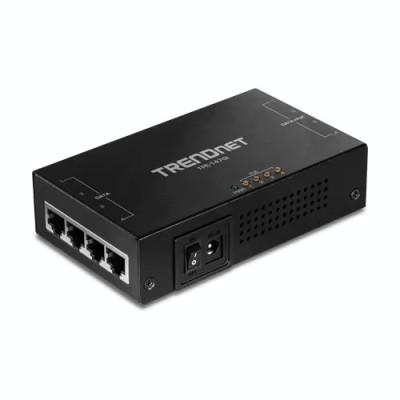Injector Gigabit 4 x PoE+, putere 65W - TRENDnet TPE-147GI foto
